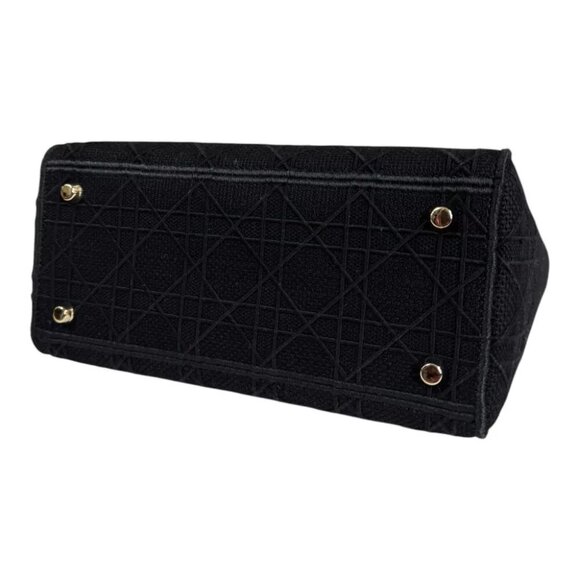 Dior Shoulder Bag canvas 2WAY Lady D-Lite Medium used - Picture 5 of 8